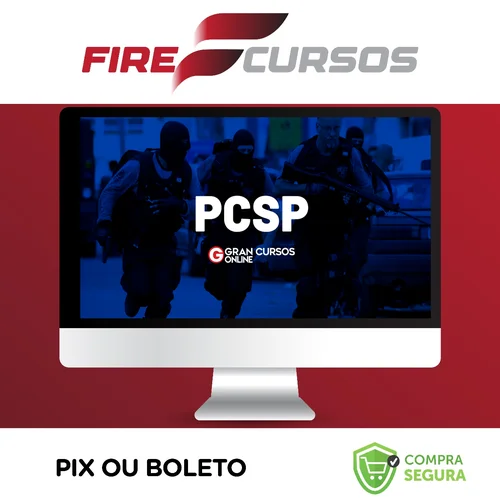 PCSP Polícia Civil do Estado de São Paulo: Delegado de Polícia (Preparação para Prova Escrita + Simulados + Diferenciais Exclusivos) - Gran Cursos