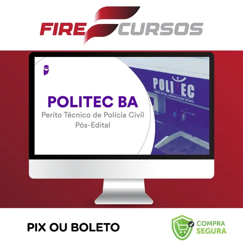 POLITEC-BA (Perito Técnico de Polícia Civil) Pacote - 2022 (Pós-Edital) - Estratégia Concursos