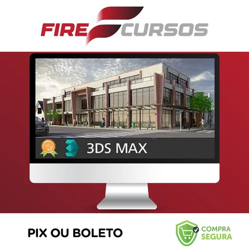 3DS Max Básico + Maquete de Exteriores - Cursos Construir