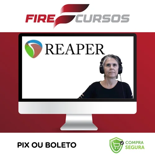 Gravação e Edição de Voz com Reaper - Sandra Silvério