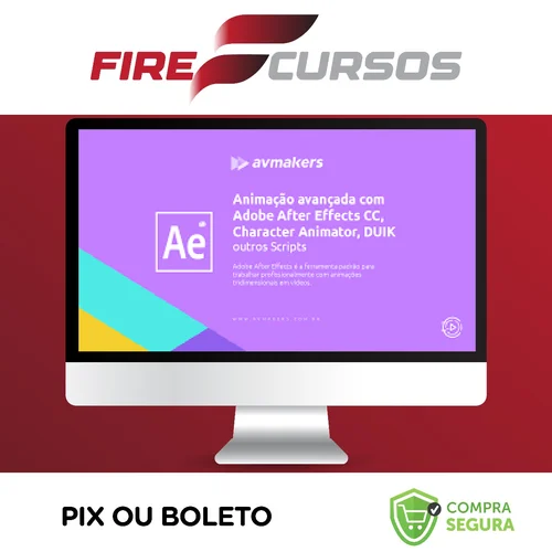 Animação Avançada com Adobe After Effects CC, Character Animator, DUIK e outros Scripts - AvMakers