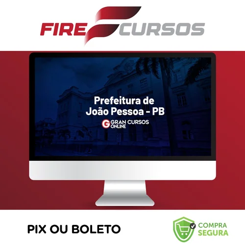 Prefeitura de João Pessoa PB: Farmacêutico (Pós Edital) - Gran Cursos Online