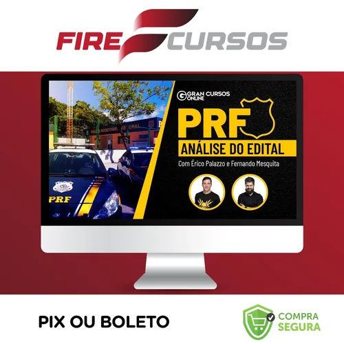 PRF (+ Rota Final) com Opção de Espanhol e TAF - Pós-Edital - Gran Cursos Online