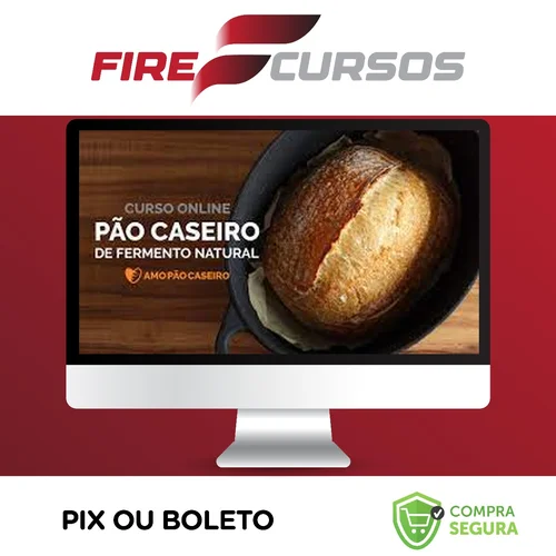 Curso Pão Caseiro com Fermentação Natural - Adriano Ribeiro