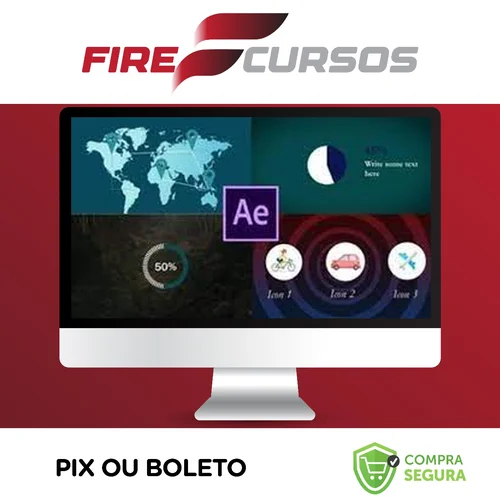 Adobe After Effects Infographics & Data Visualization - Nshuti Paulin [INGLÊS]