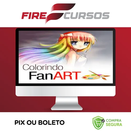 Curso de Pintura: Colorindo Fanart - Mayara Rodrigues