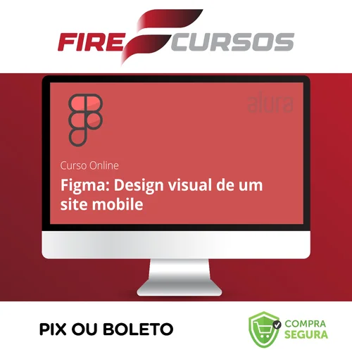 Alura: Figma, Design Visual de um Site Mobile - André Lisboa