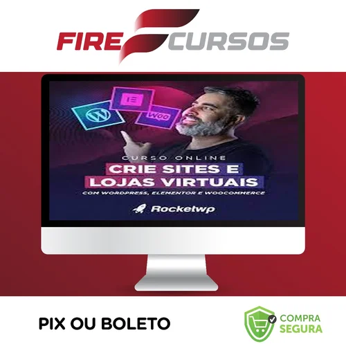 Curso Completo de WordPress, Elementor, WooCommerce e SEO - RocketWp