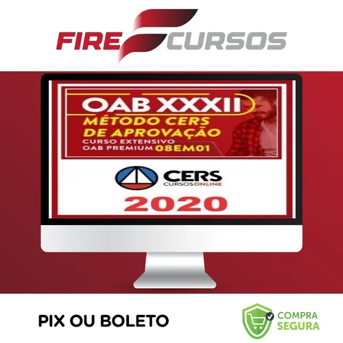 OAB XXXII CERS 2020: Método CERS de Aprovação - CERS