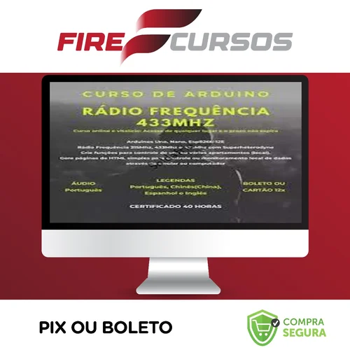 Arduino: Radio Frequência 433mhz - Gilson de Freitas