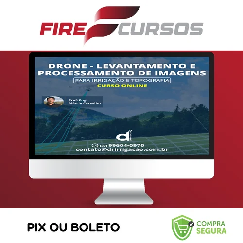 Drone Levantamento e Processamento de Imagens - Drone Valk