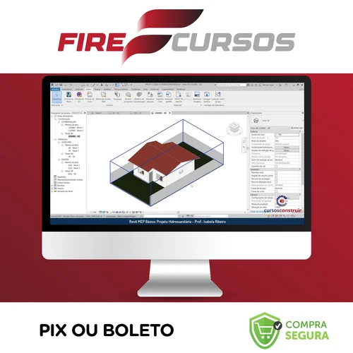 Revit Mep Básico: Projeto Hidrossanitário de Residência Popular - Isabela Ribeiro