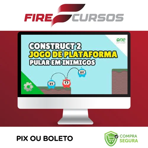 Aprenda a Criar Jogos com Construct 2: 10 Cursos em 1 - One Day Code