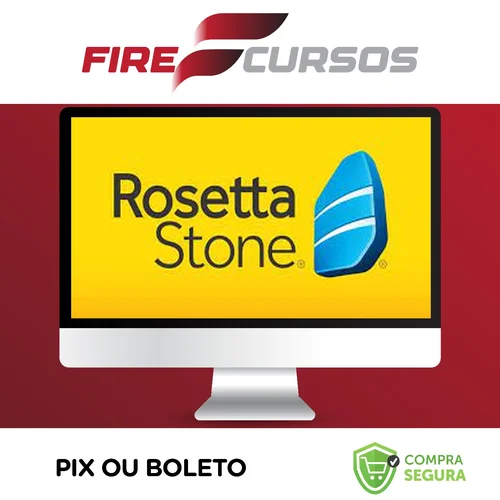 Curso em Software Aprender Idiomas - Rosetta Stone