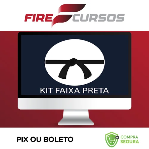 Kit Faixa Preta - Rodrigo Mourão