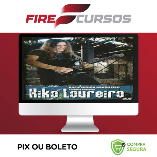 Rock Fusion Brasileiro Tecnica Criativa (Guitarra) - Kiko Loureiro