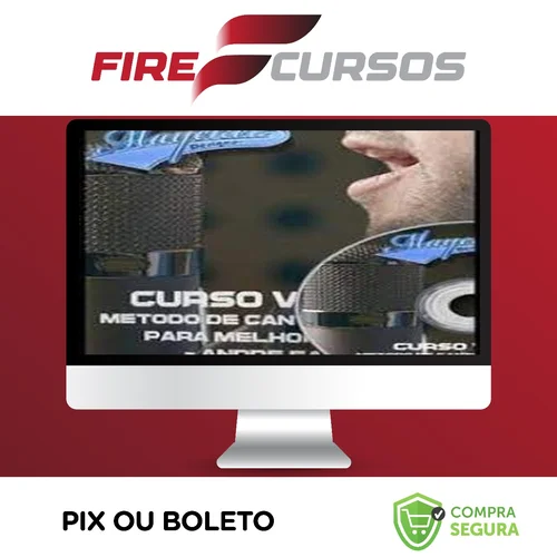 Curso Vocal: Método de Canto Completo para Melhorar a Voz - André Fantom