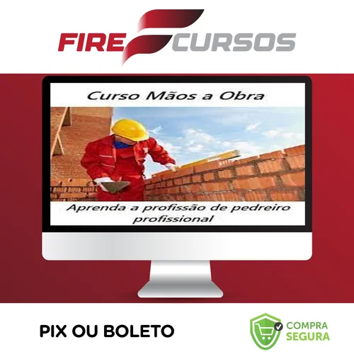 Curso de Pedreiro - Mãos à Obra