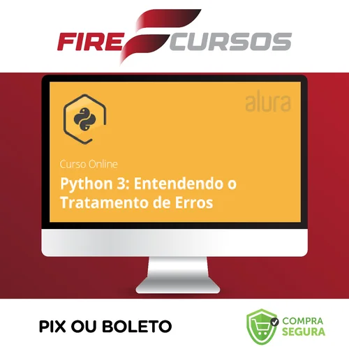 Alura: Python 3 Entendendo o Tratamento de Erros - Ronald Rodrigues Farias