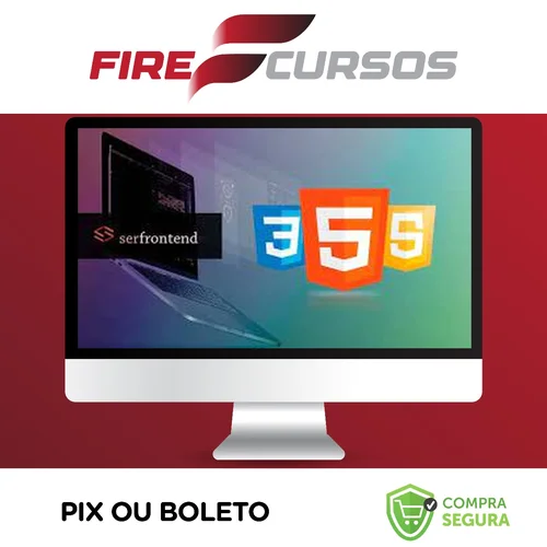 Curso Web Design Completo Html5, Css3 e JS + 5 Projetos - Daniel Tapias Morales e Serfrontend Cursos