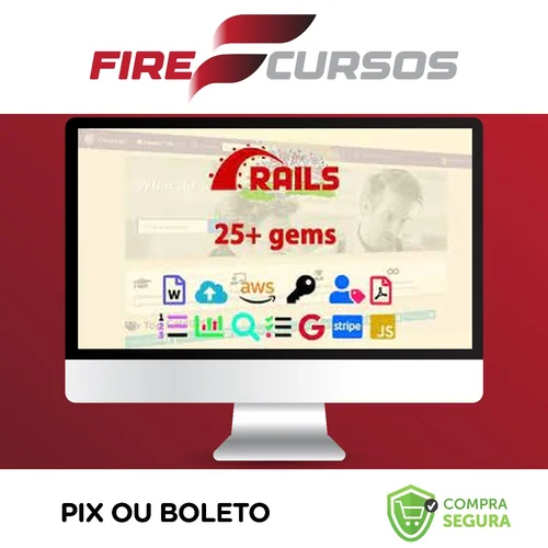 Ruby On Rails 6 Learn 25+ Gems and Build a Startup Mvp - Yaroslav Shmarov [Inglês]