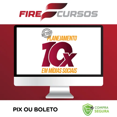 Planejamento 10x Em Mídias Sociais - O Melhor Do Marketing Digital