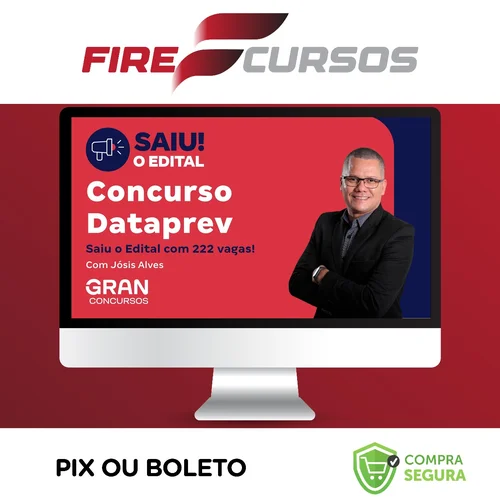 DATAPREV: Analista de Tecnologia da Informação, Segurança da Informação e Proteção de Dados (Pós-Edital) - Gran Cursos Online