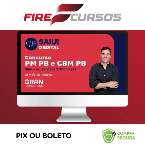 PM PB: Soldado PM, Combatente (QPC) (Pós-Edital) - Gran Cursos Online